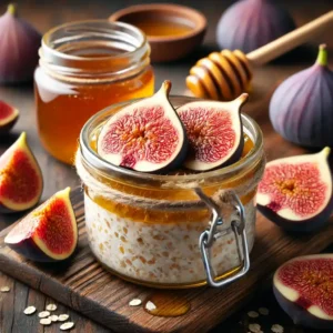 Overnight Oats with Figs and Honey