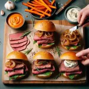 Roast Beef Sliders Recipe