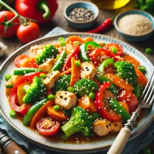 Chicken and Vegetable Stir Fry Recipe