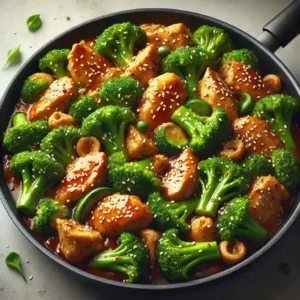 Chicken and Broccoli Stir-Fry.