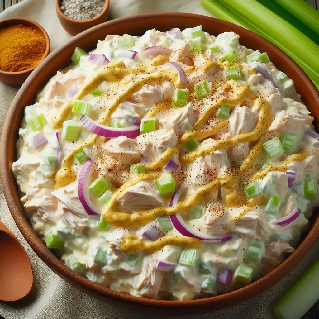 big bowl of creamy Chicken Salad