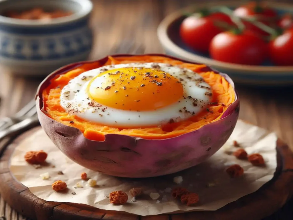 Baked Sweet Potato and Egg Cups: A Nutritious Breakfast