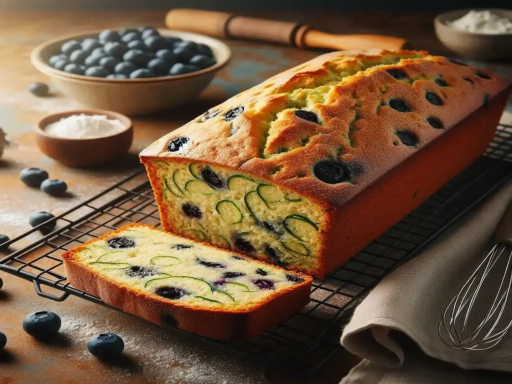 Blueberry Zucchini Bread