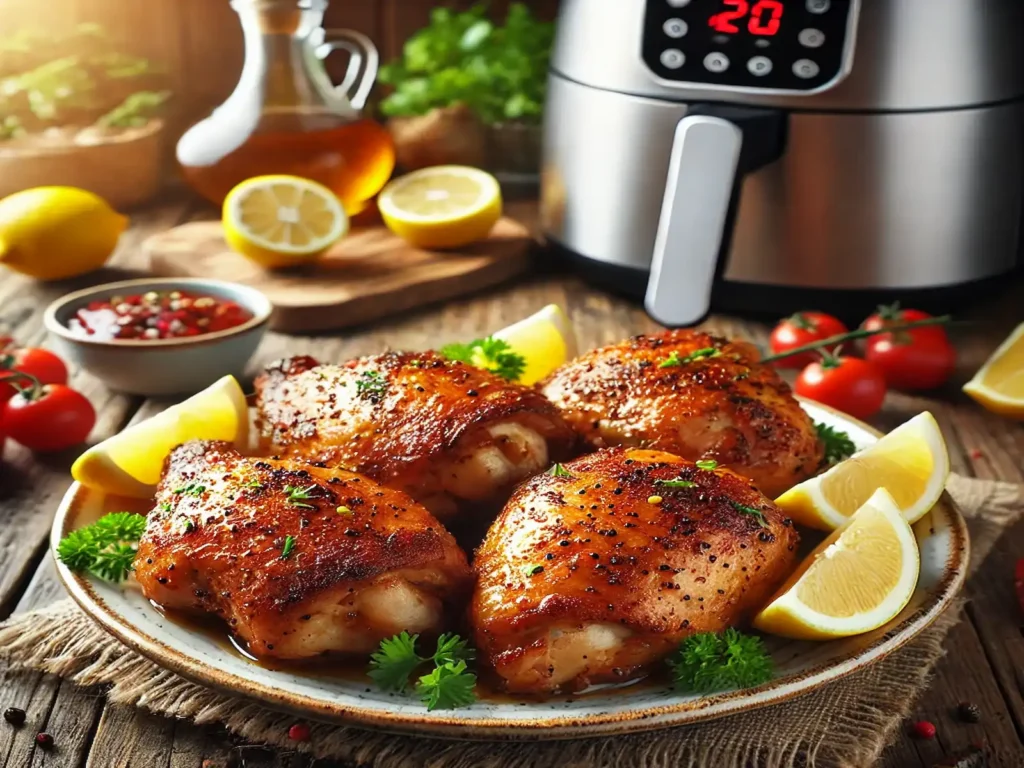 Air Fryer Boneless Skinless Chicken Thighs