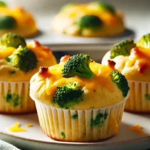 Broccoli and Cheese Egg Muffins Recipe