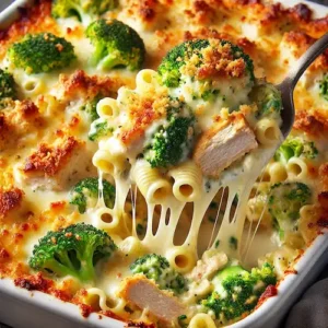 Easy Chicken Broccoli Noodle Casserole Recipe