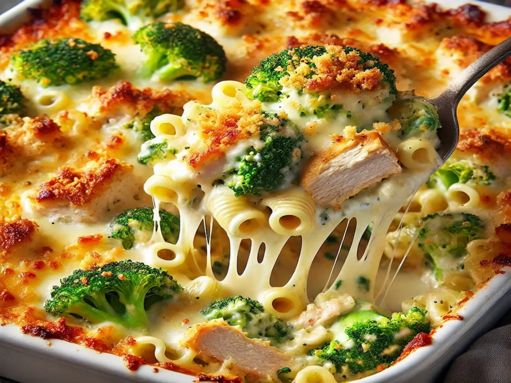 Chicken Broccoli Noodle Casserole