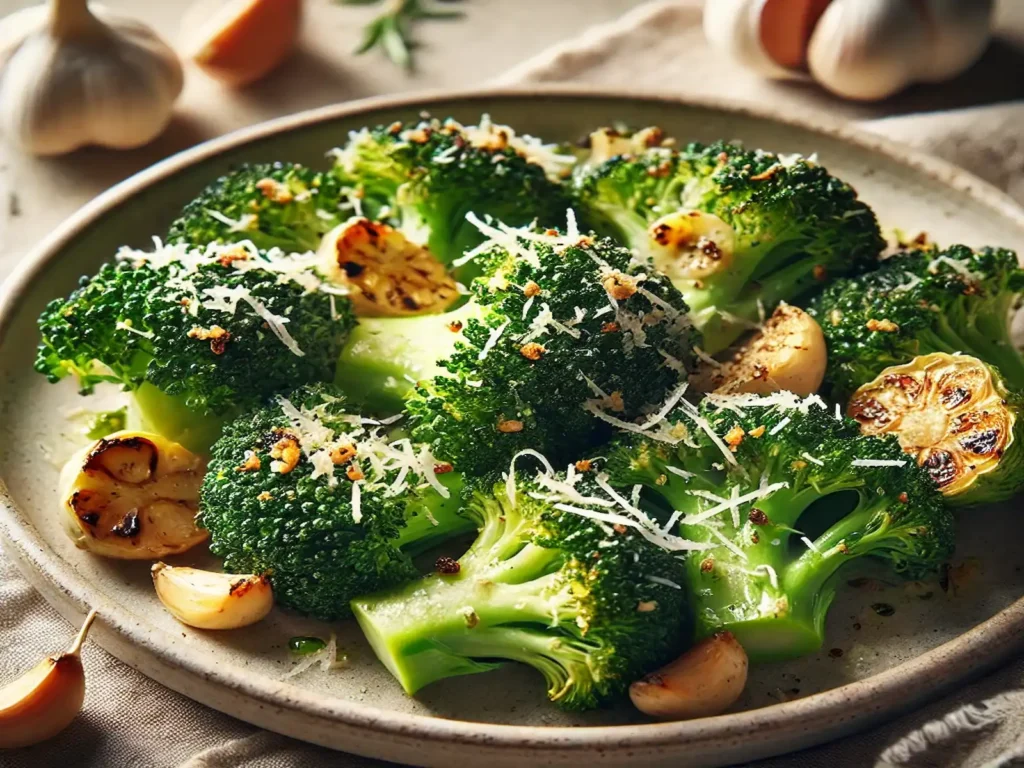 Roasted Broccoli with Garlic